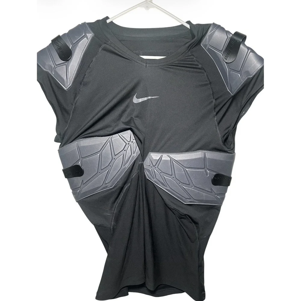 Nike Pro HyperStrong Compression Padded Football Shirt Men Size XXL